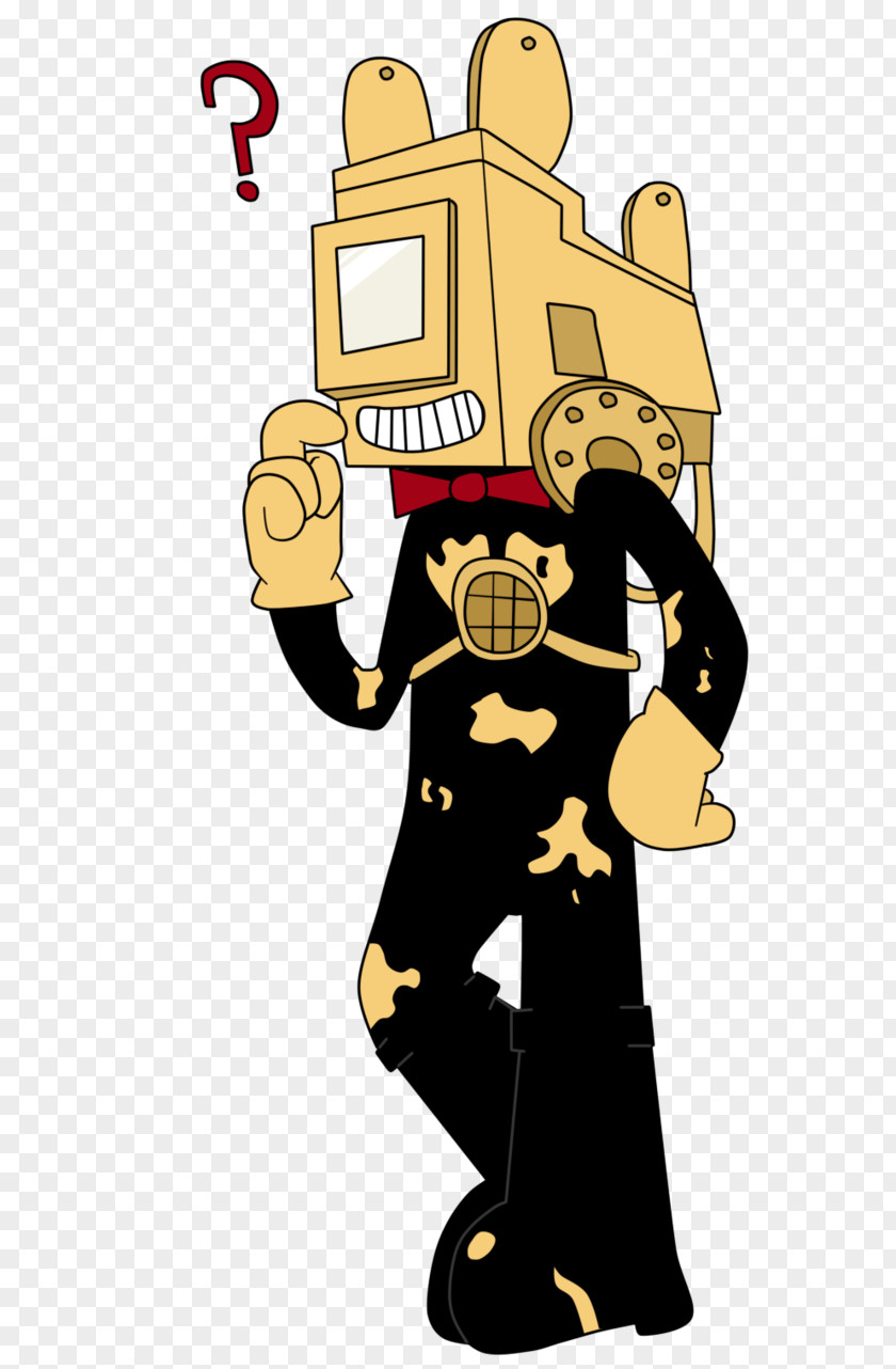 Bendy And The Ink Machine Projectionist Fan Art Character PNG