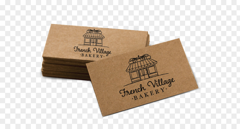 Card Creative Kraft Paper Box Business Cards Visiting PNG