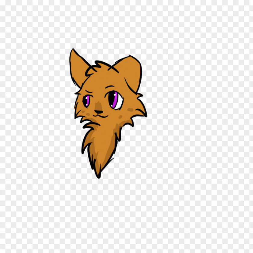 Cat Whiskers Red Fox Illustration Clip Art PNG