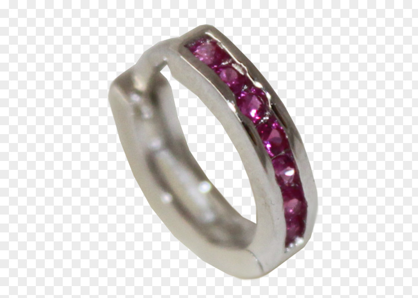 Purple Amethyst Ruby Wedding Ring Body Jewellery PNG