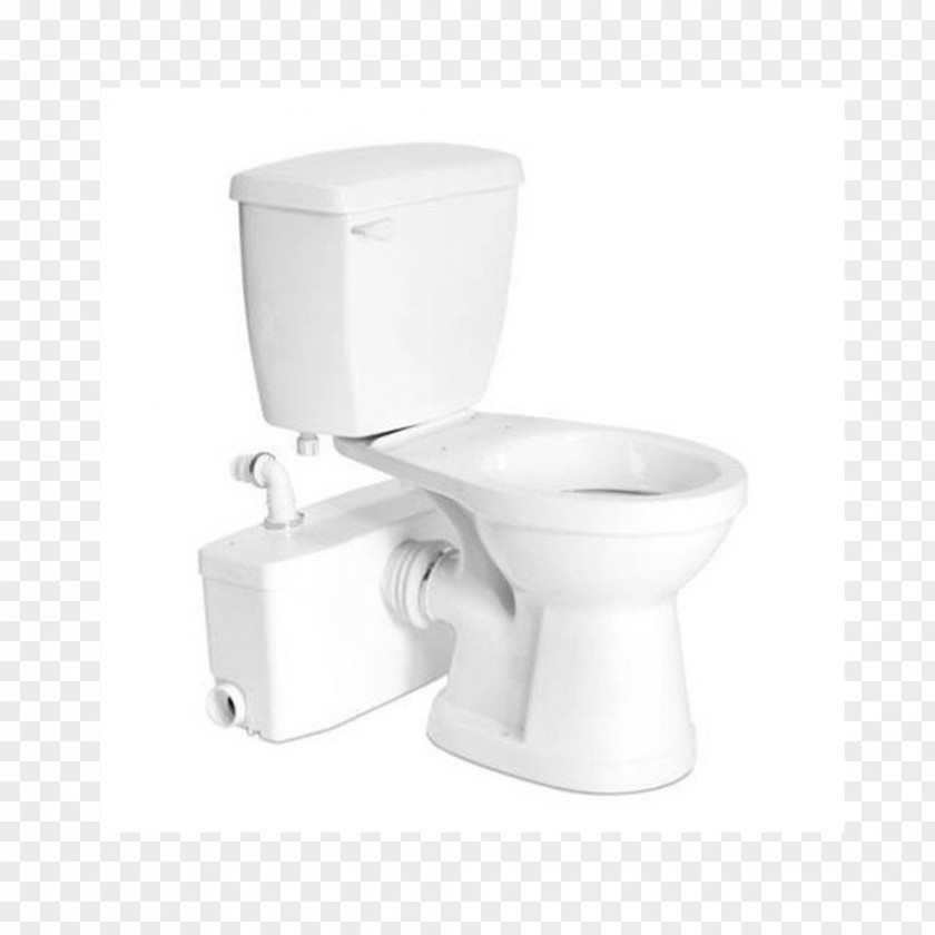 Toilet Seat Flush Maceration Bathroom Basement PNG