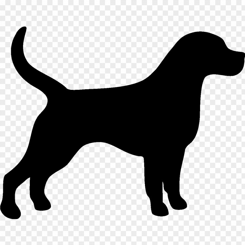 Animal Silhouettes Dog Silhouette Sticker PNG