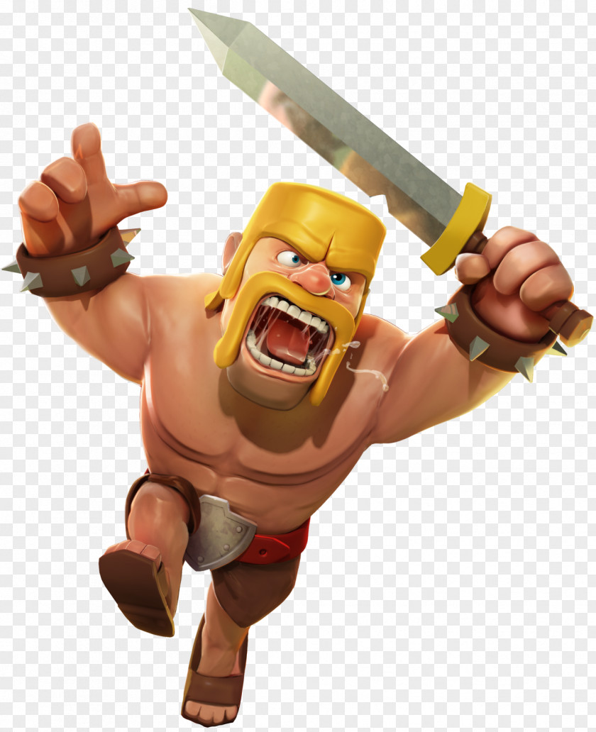 Clash Of Clans Royale Barbarian Clip Art PNG
