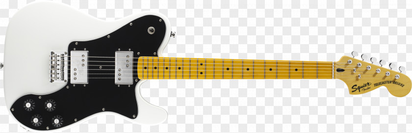 Electric Guitar Fender Telecaster Deluxe Squier Custom J5 PNG