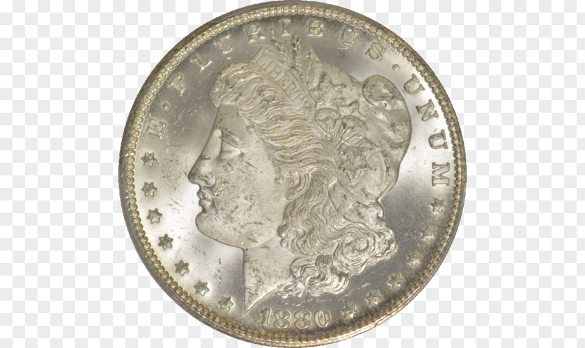 Morgan Dollar Coin Nickel PNG