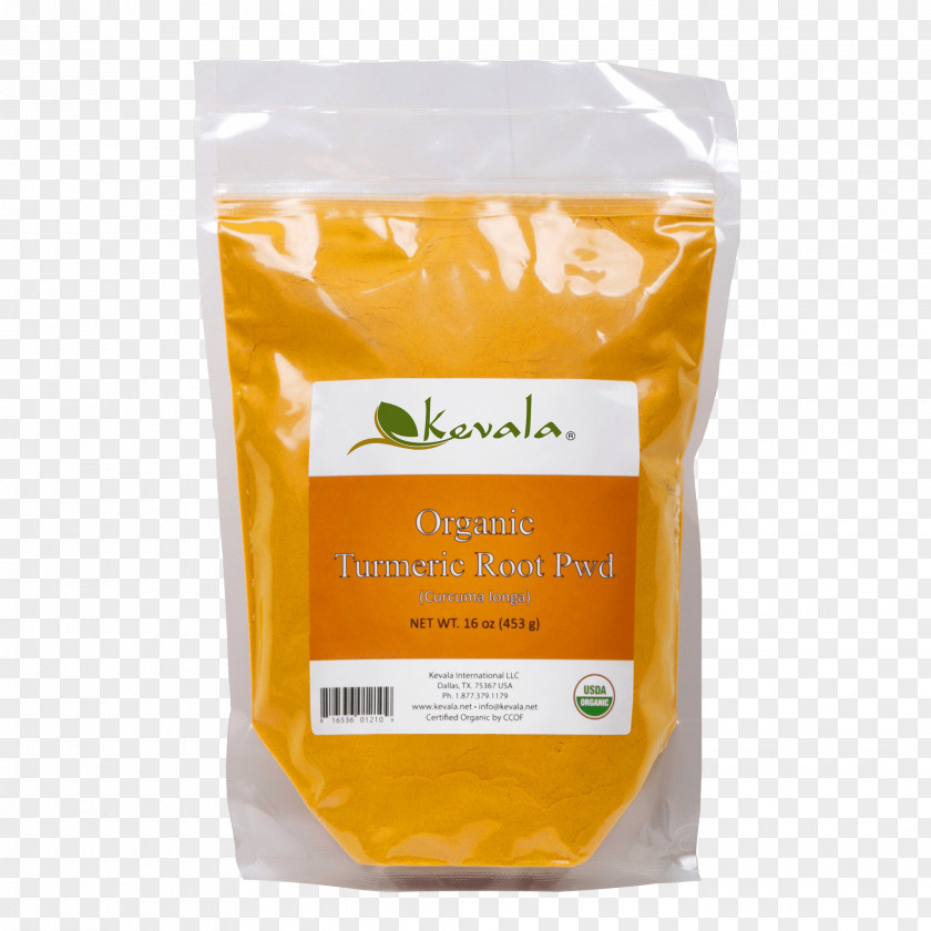 Turmeric Powder Vegetarian Cuisine Organic Food Ingredient PNG