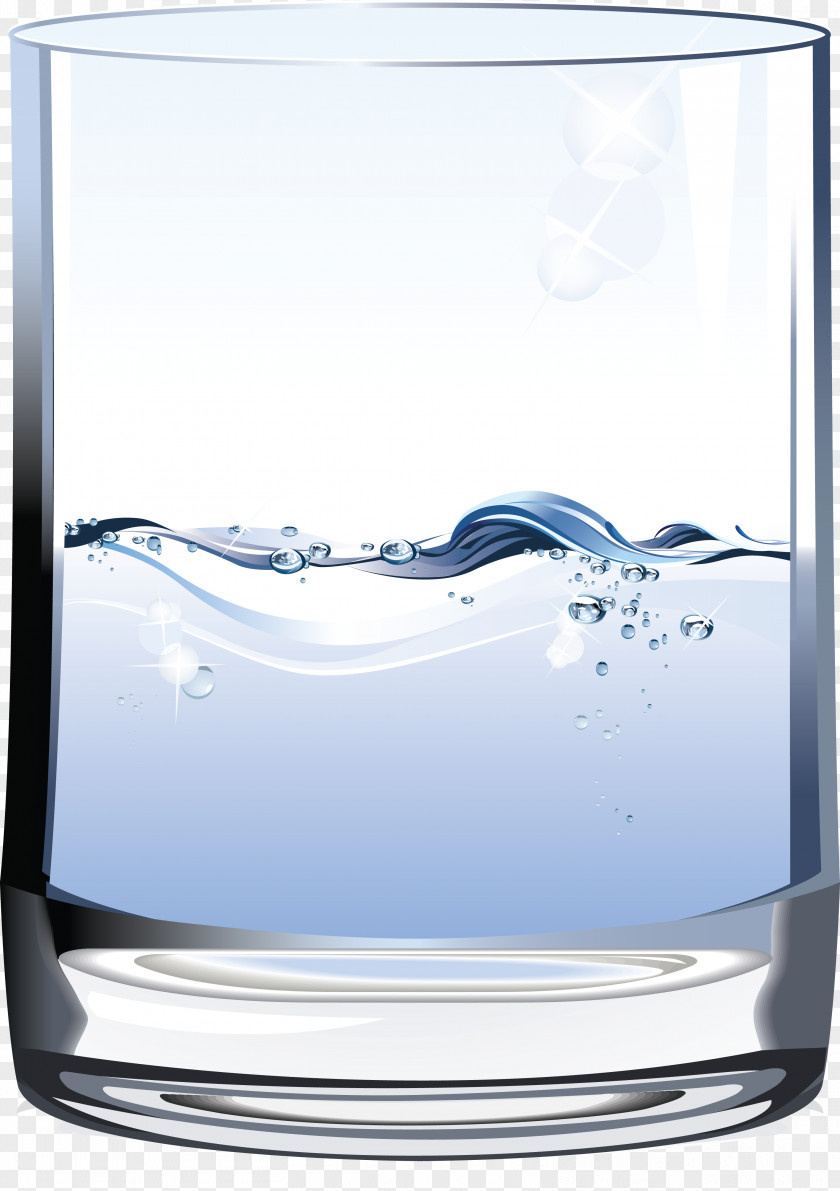 Water Glass Drinking Euclidean Vector PNG