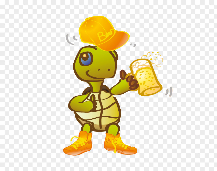 Beer Turtle Cellar Distributor Vertebrate Clip Art PNG