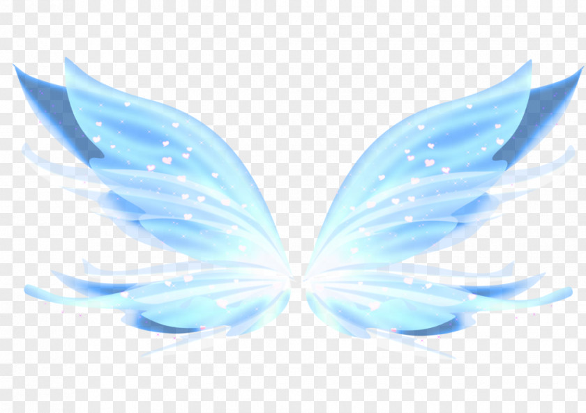 Blue Butterfly Mythix Wing Fairy PNG