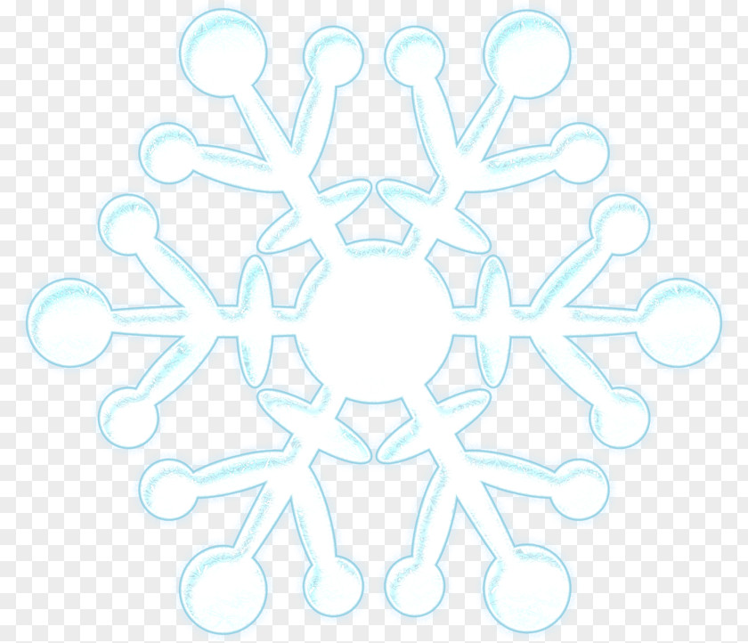 Cartoon Snow Pattern PNG