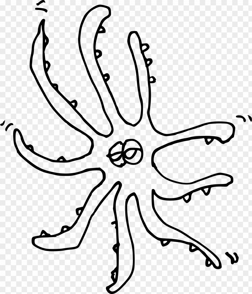 Creatures Line Art Visual Arts Drawing Clip PNG