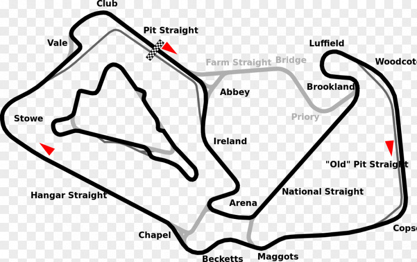 Formula 1 Silverstone Circuit 2010 British Grand Prix Real Racing 3 Race Track PNG