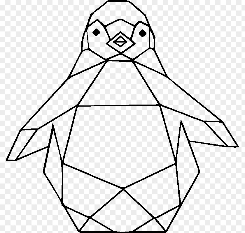 Penguin Chicks Geometry Animal Emperor PNG