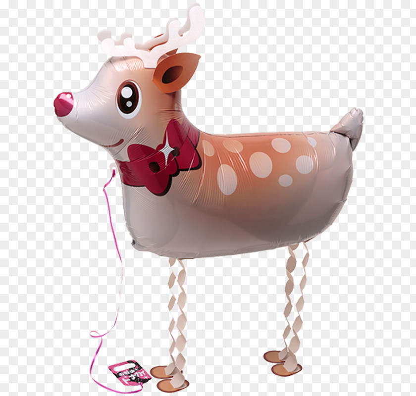 Reindeer Balloon スマイルズバルーン Italian Greyhound PNG