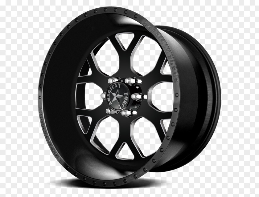 American Force Wheels Racing Rim Tire PNG