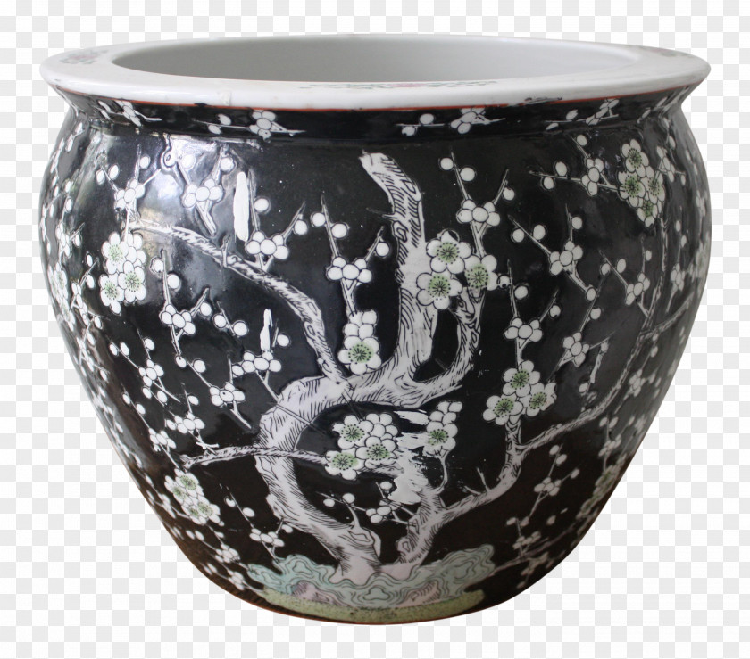 Chinoiserie Ceramic Porcelain Vase Pottery Glass PNG