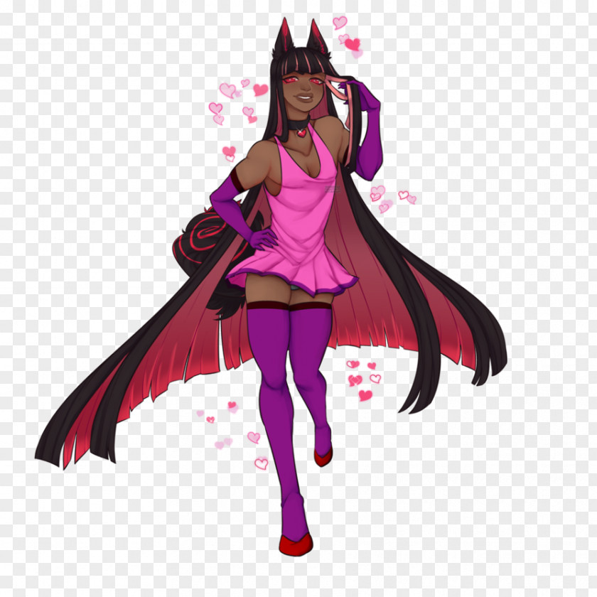 Horse Fairy Costume Illustration Pink M PNG