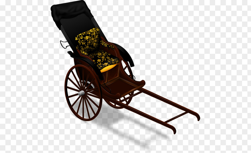 Jinrikisha Bicycle Accessory Chariot Cart PNG