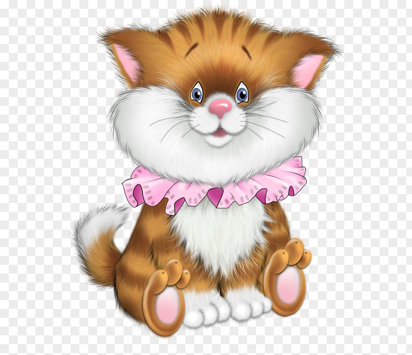 Kitten Cartoon Clip Art PNG