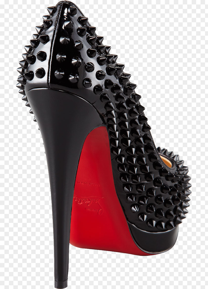 Louboutin Image Shoe High-heeled Footwear Red Boot PNG