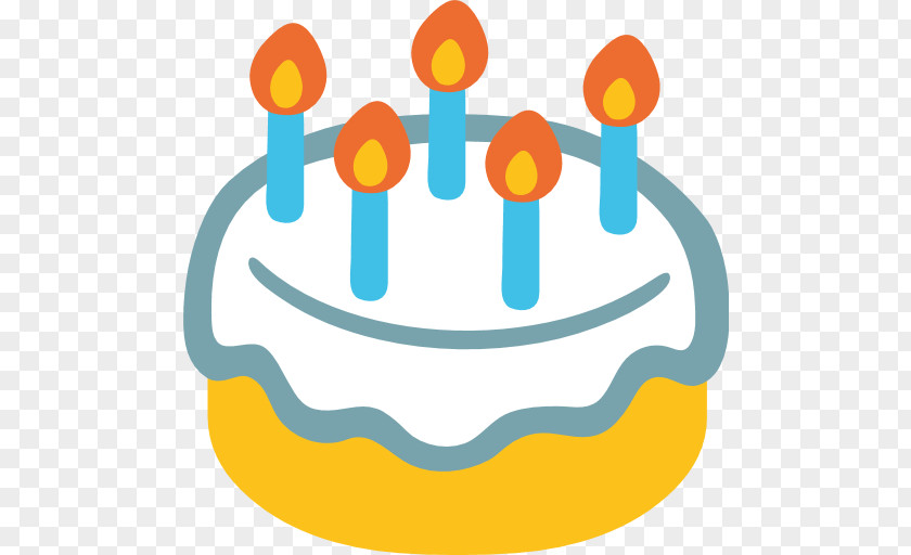Birthday Cake Emoji Android Emoticon PNG