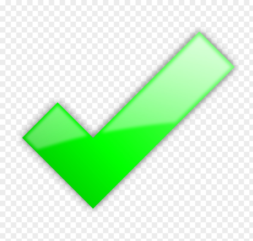 Green Tick Mark Check Clip Art PNG