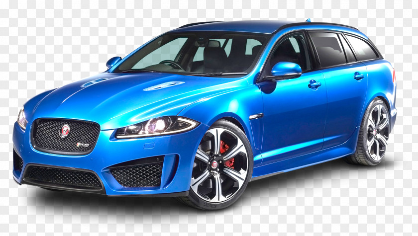 Jaguar XFR Sportbrake Blue Car 2015 XFR-S Geneva Motor Show JAGUAR XF PNG