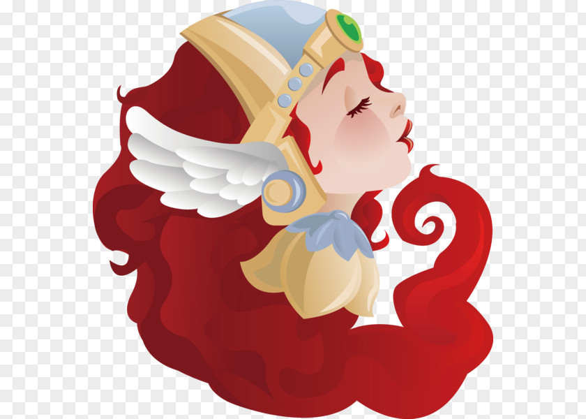 Long-haired Female Knight Woman Illustration PNG