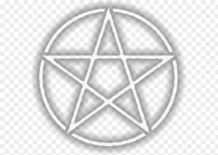 Pentacle Pentagram Wicca Witchcraft Amulet PNG