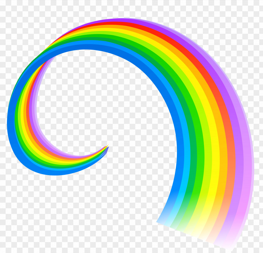 Rainbow Line Clipart Clip Art PNG