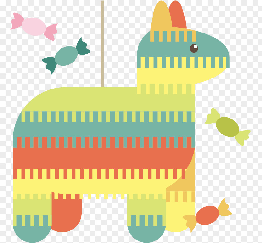 Vector Colored Candy Trojan Clip Art PNG