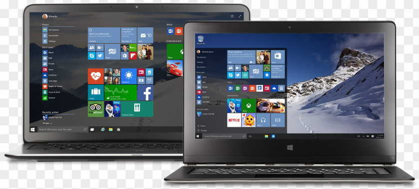 Windows Laptop 10 Computer Microsoft PNG