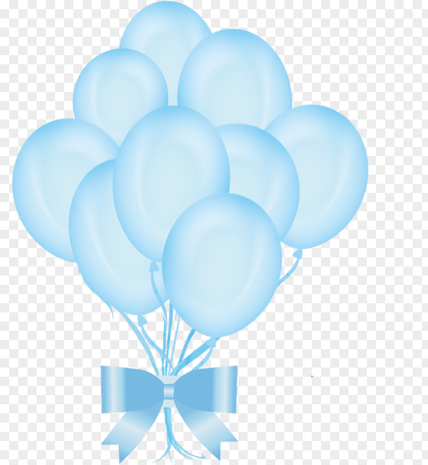 Blue Balloon Computer File PNG