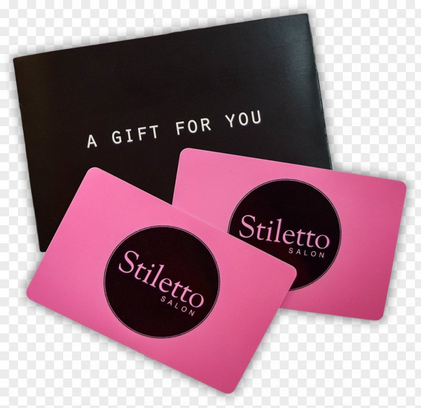 Gift Stiletto Salon Card Beauty Parlour Regis PNG