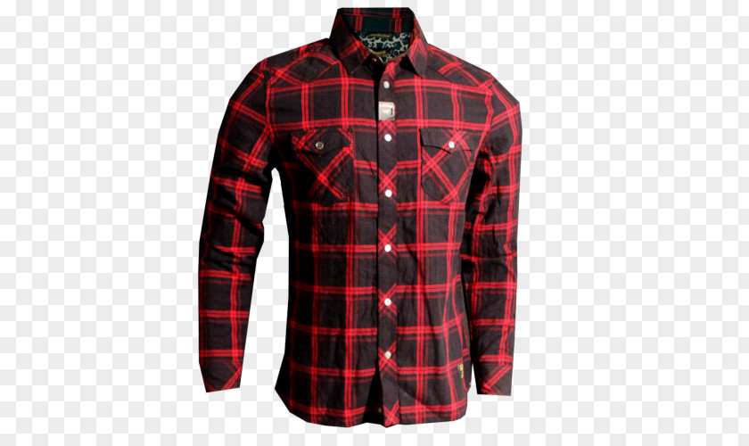 Red Check Tartan Sleeve PNG