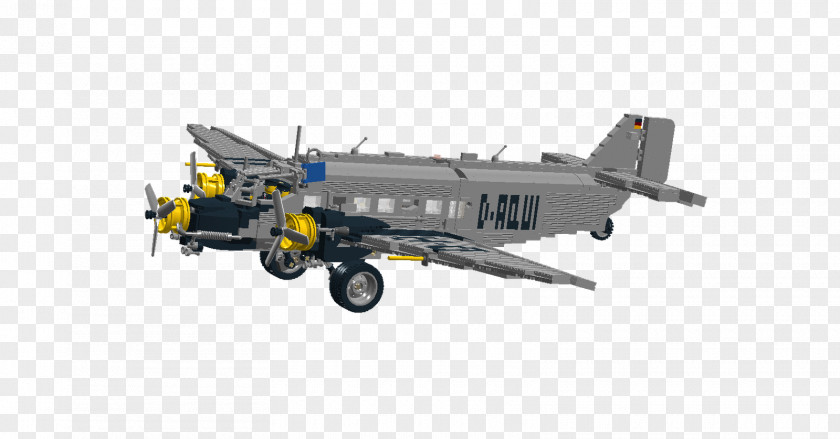 Airplane Bomber Junkers Ju 52/3m D-AQUI PNG