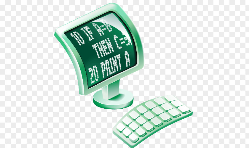 Cartoon Computer Monitor File PNG