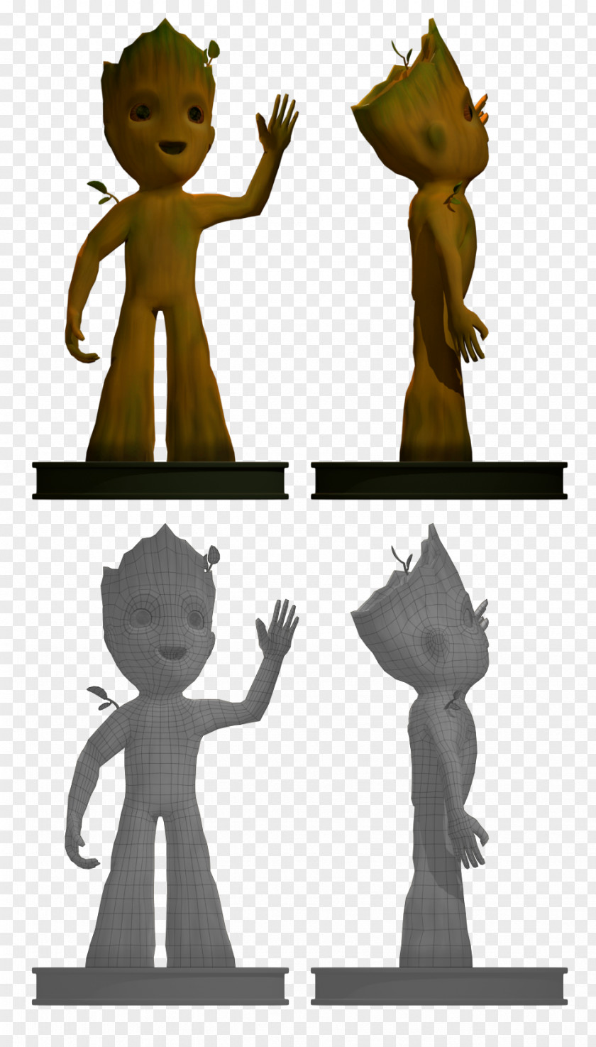 Character Chin Baby Groot Guardians Of The Galaxy Art PNG