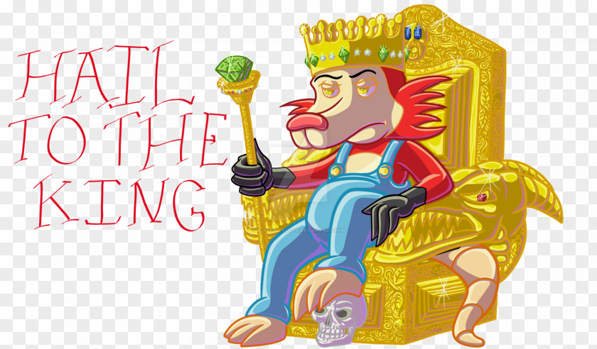 King On Throne Cartoon Human Behavior Character Homo Sapiens PNG