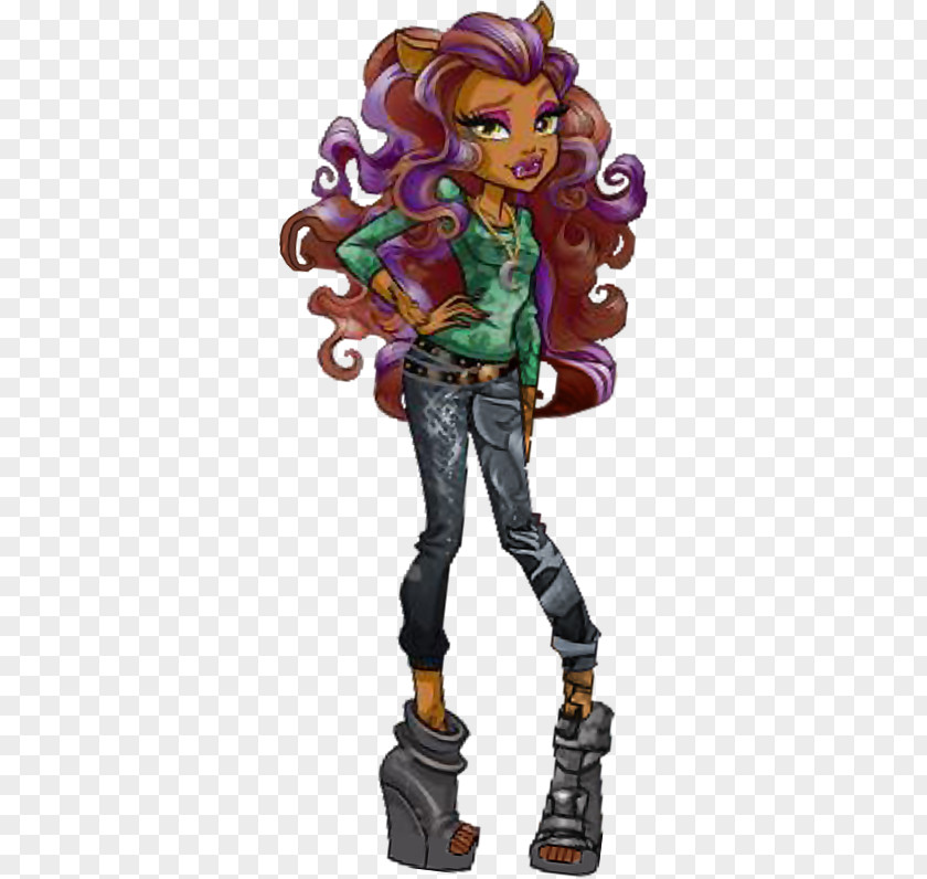 Monster High Clawdeen Wolf Doll Scaris: City Of Frights Mattel PNG