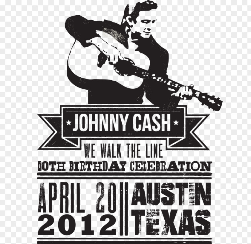 We Walk The Line: A Celebration Of Music Johnny Cash Sunday Mornin' Comin' Down Art Hello PNG the of Hello, I'm Cash, birthday celebration clipart PNG