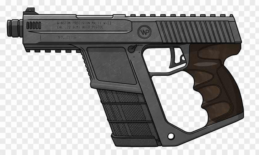 Weapon KRISS Vector Submachine Gun Firearm .45 ACP Airsoft Guns PNG