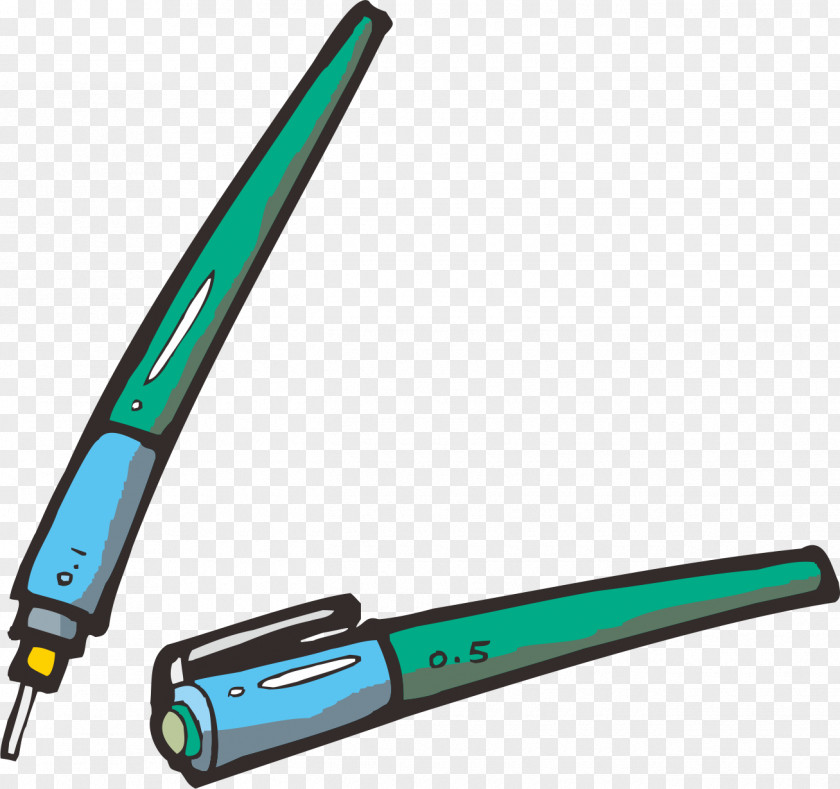 Automatic Pen Vector Material Stationery Euclidean PNG