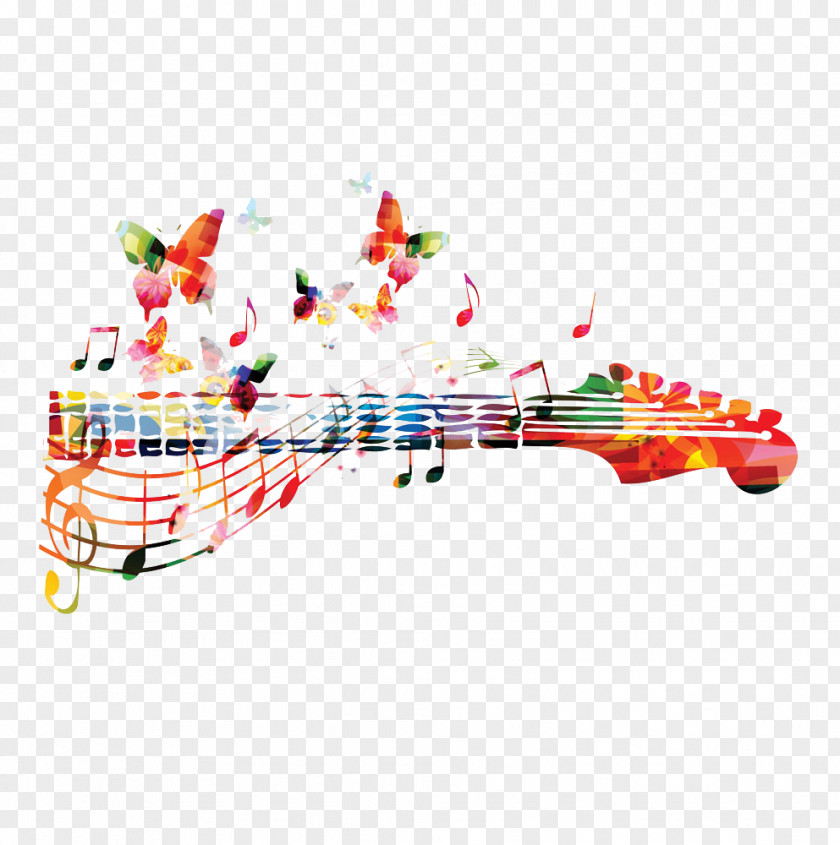 Cartoon Musical Background PNG musical background clipart PNG