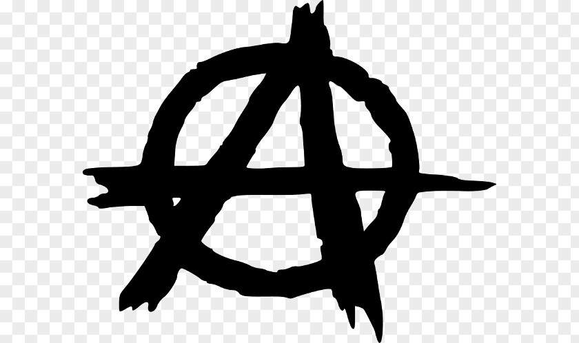 Grafitti Stroke Anarchism Anarchy Sticker Symbol Decal PNG
