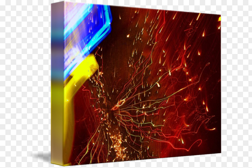 Paper Firework Gallery Wrap Desktop Wallpaper Canvas Art PNG