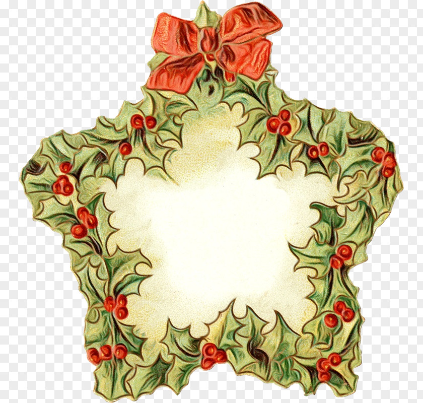 Perennial Plant Ornament Holly PNG