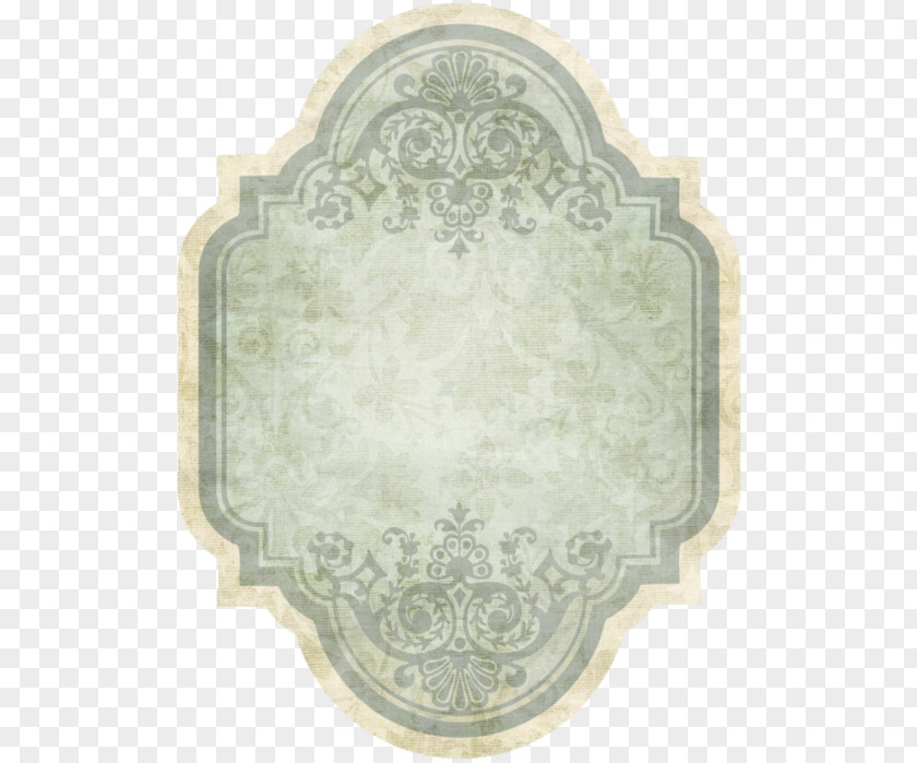 Vintage Label Paper PNG