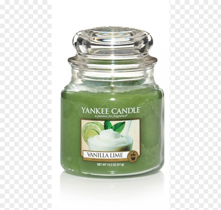 Candle Yankee Tealight Lime Vanilla PNG