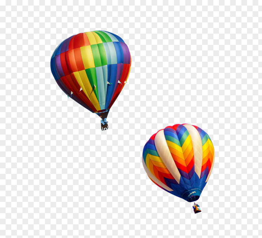 Color Hot Air Balloon Decorative Pattern Ballooning Clip Art PNG